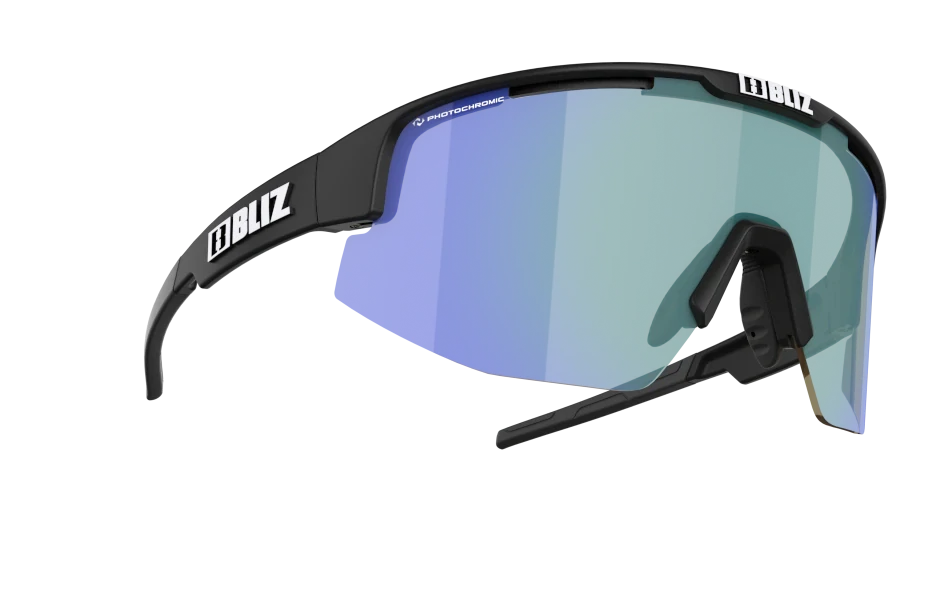 Sluneční brýle Bliz Matrix 52104-13P Matt Black Frame Nanooptics / Photochromic Brown with Blue Multi Lens Cat.1-3