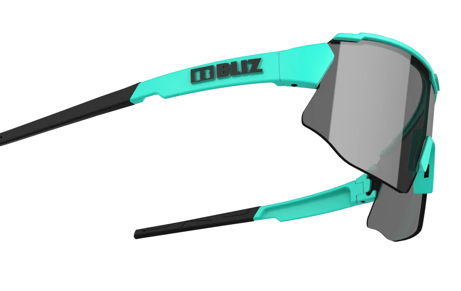 Sluneční brýle Bliz Breeze 52102-30 Turquoise Frame Smoke with Silver Mirror Lens Cat.3 + Orange Lens Cat.2