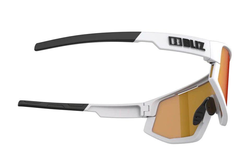 Sluneční brýle Bliz Fusion 52105-10 Matt White Frame Smoke with Red Multi Lens Cat.3