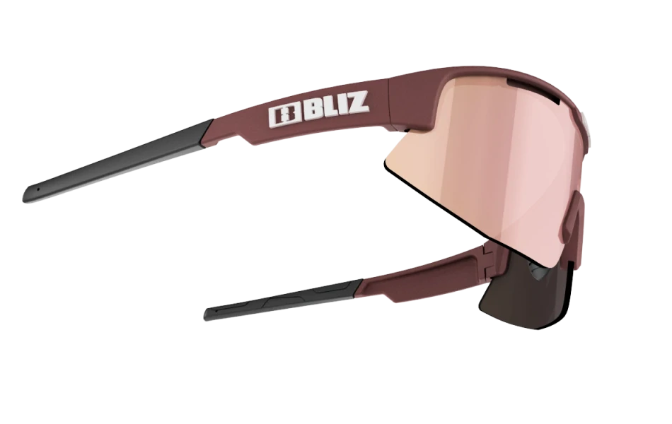 Sluneční brýle Bliz Matrix Small 52007-49 Matt Burgundy Frame Brown with Rose Multi Lens Cat.3