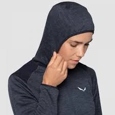 Dámská merino mikina Salewa Piana Alpine Wool Jacket Navy Blazer