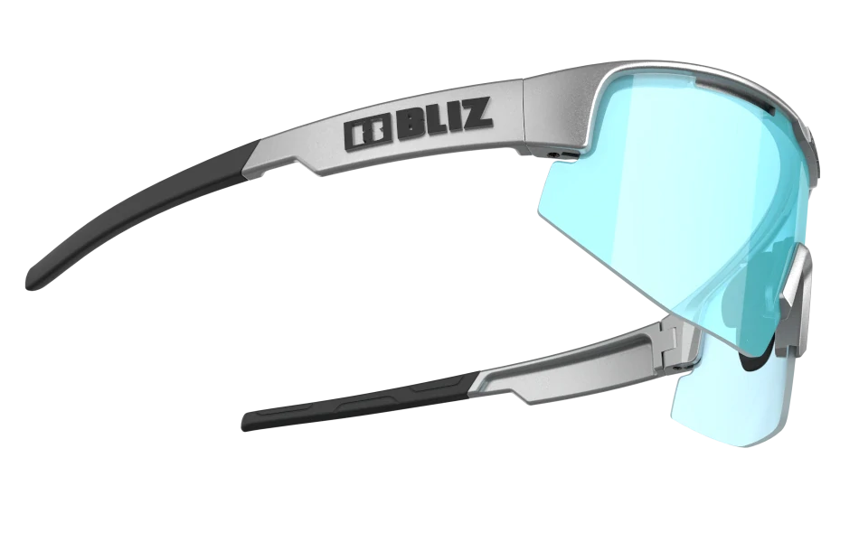 Sluneční brýle Bliz Matrix 52204-53 Silver Metallic Frame Smoke with Ice Blue Multi Lens Cat.3
