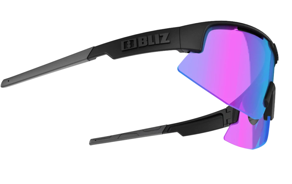 Sluneční brýle Bliz Matrix 52104-14N Matt Black Frame Nanooptics / Nordic Light Begonia with Blue Multi Lens Cat.2