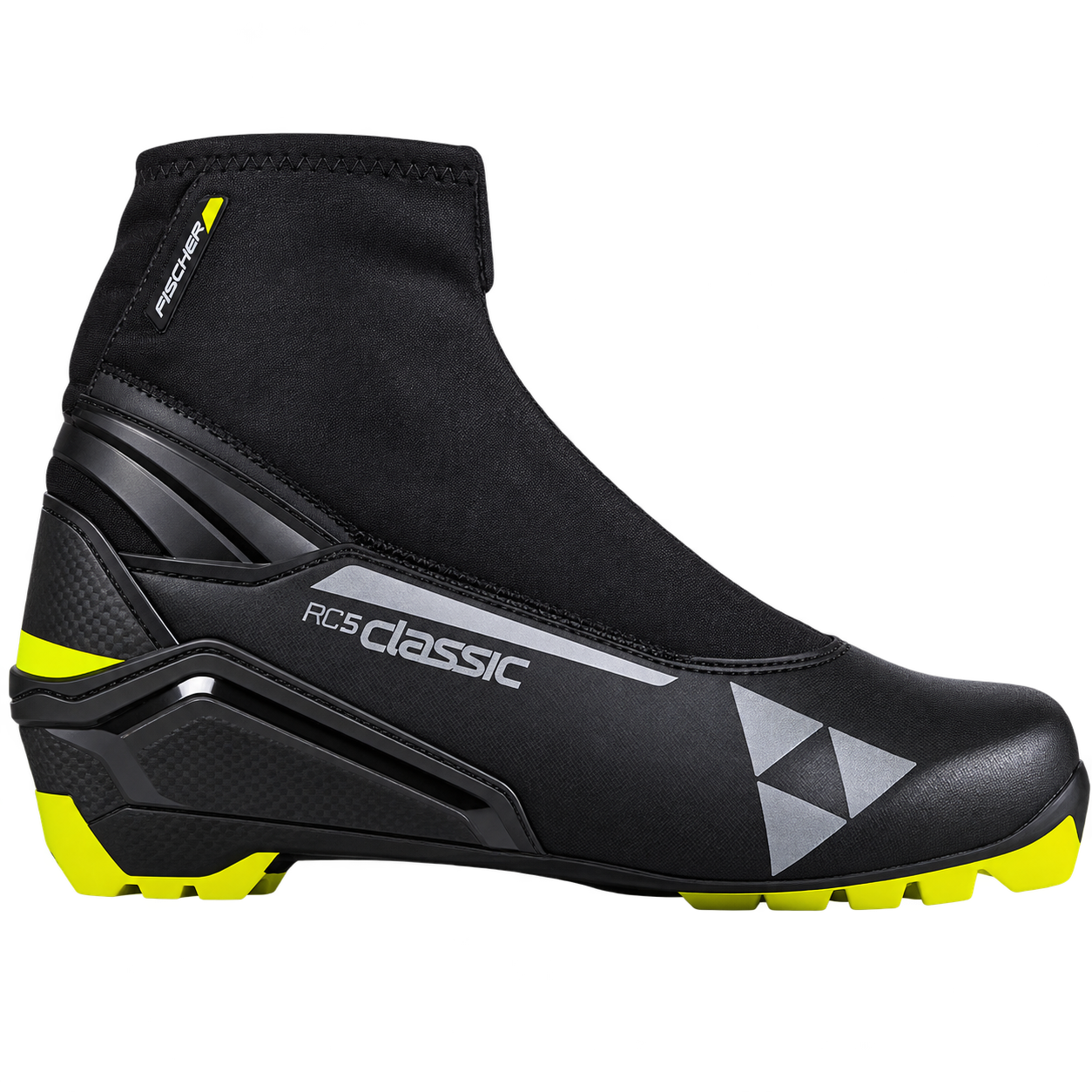 Boty na běžky Fischer RC5 Classic – Black/Yellow, EU 45